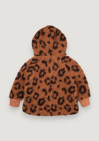 Jachetă fleece din lână - Mocca Brown 74/80