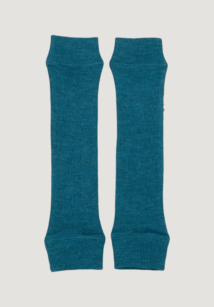 Jambiere lână merinos - Seabreeze Teal