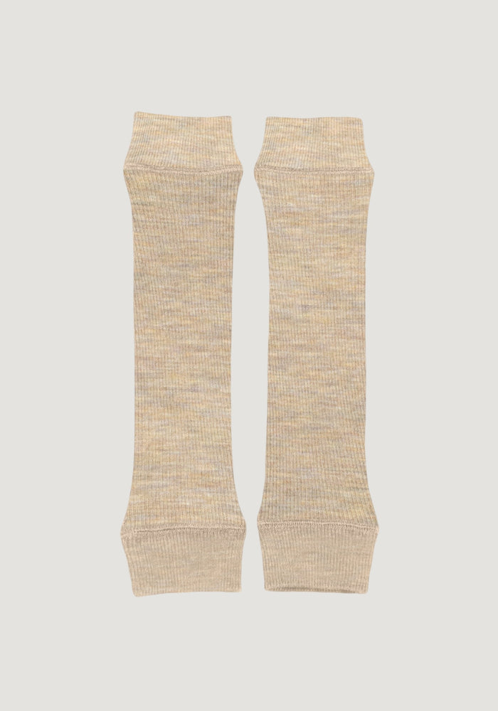 Jambiere lână merinos - Driftwood Taupe