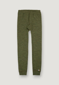 Colanți lână merinos - Basic Dark Olive 80
