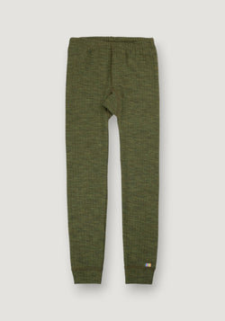 Colanți lână merinos - Basic Dark Olive 80