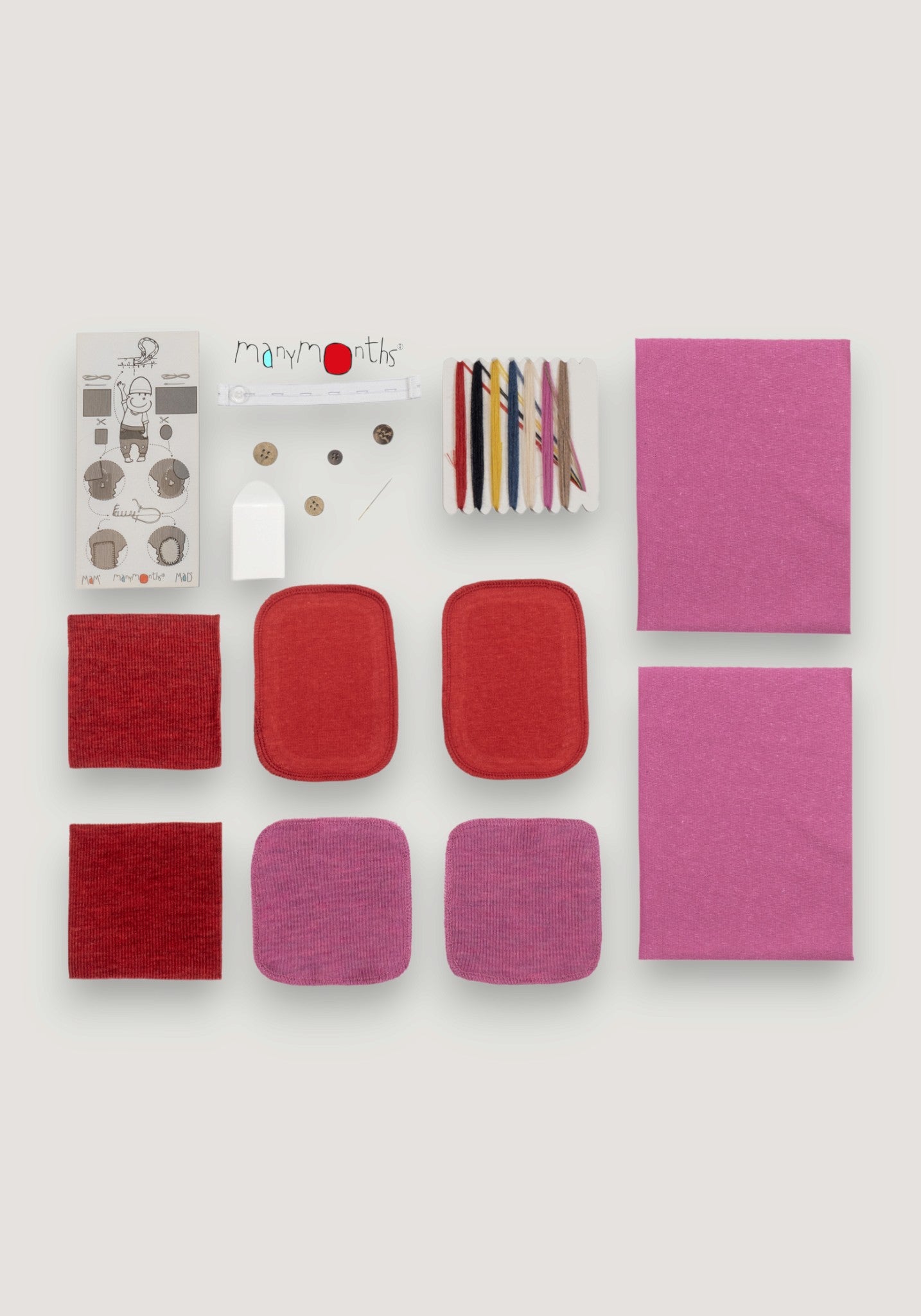 Kit pentru reparații - Aurora Red/Nebula Pink