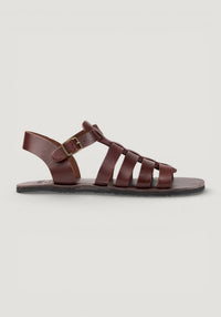 Sandale Barefoot din piele - Athena Chocolate 36