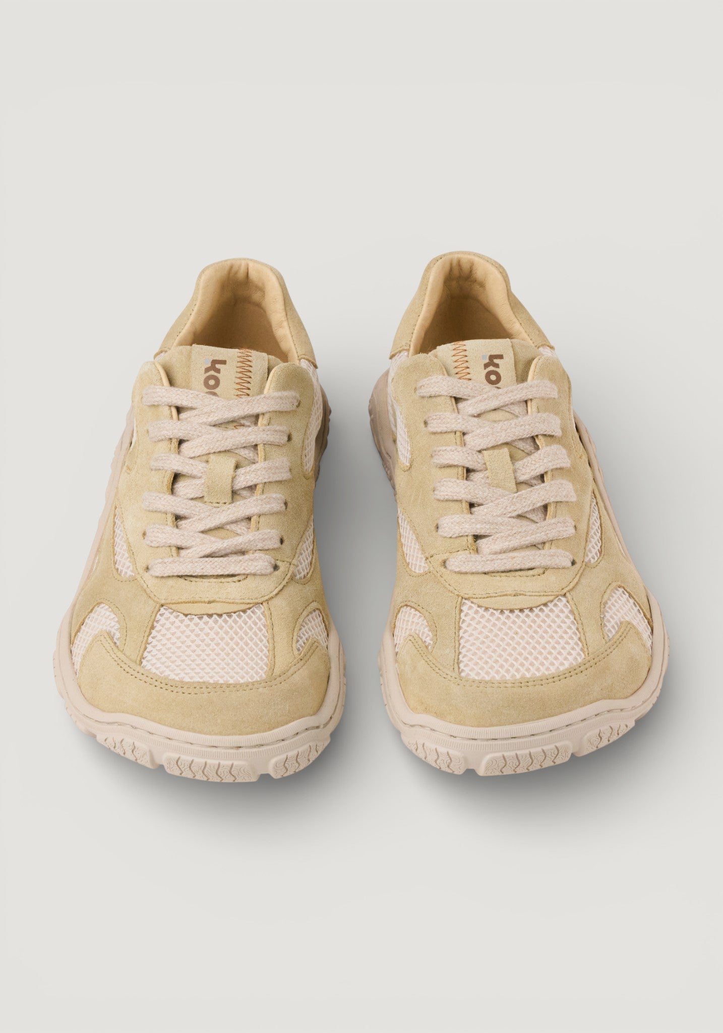 Sneakers Barefoot din piele - Rita Beige