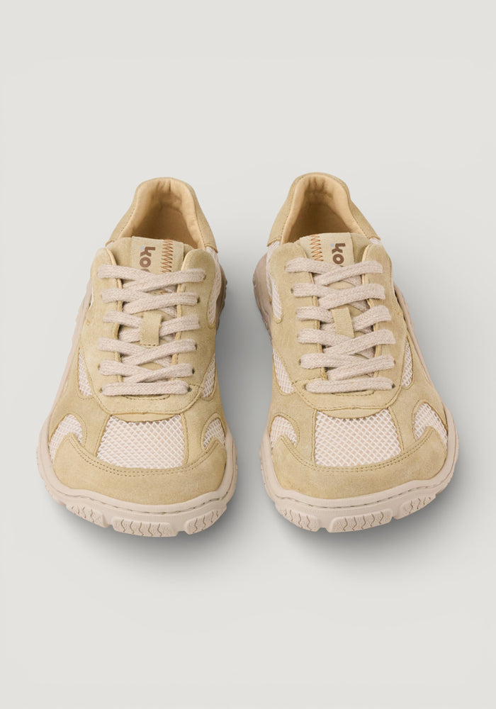 Sneakers Barefoot din piele - Rita Beige