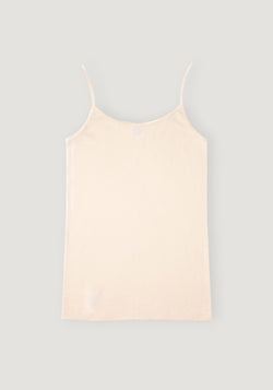 Maiou Chemise seamless din lână merinos și mătase - Natur