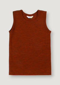 Maiou lână merinos - Basic Russet 100