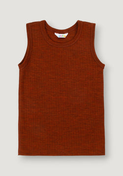 Maiou lână merinos - Basic Russet 100