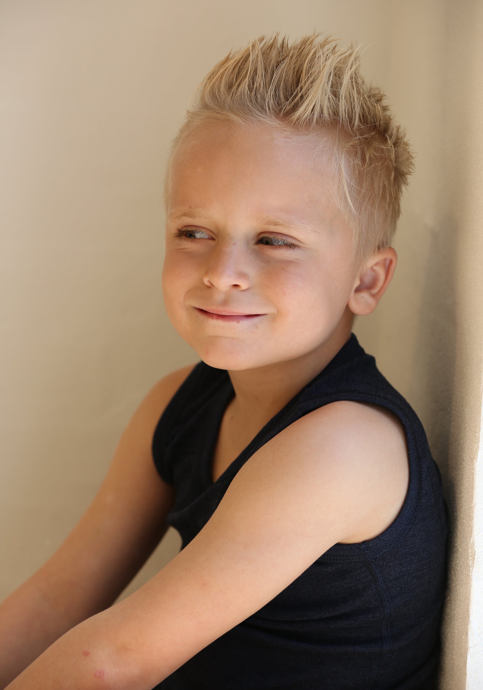 Maiou din lână merinos și mătase - Basic Marine