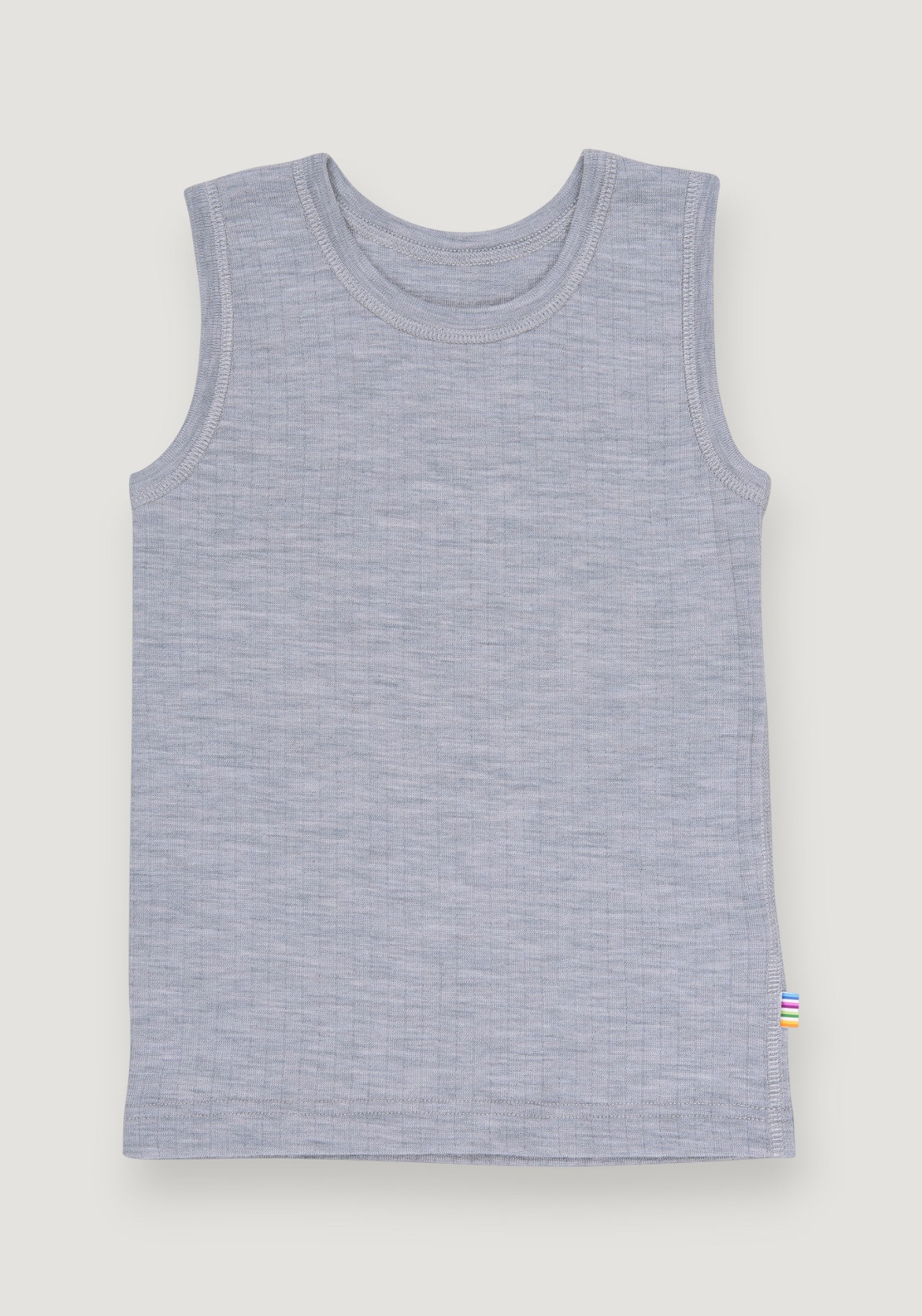 Maiou lână merinos - Basic Grey