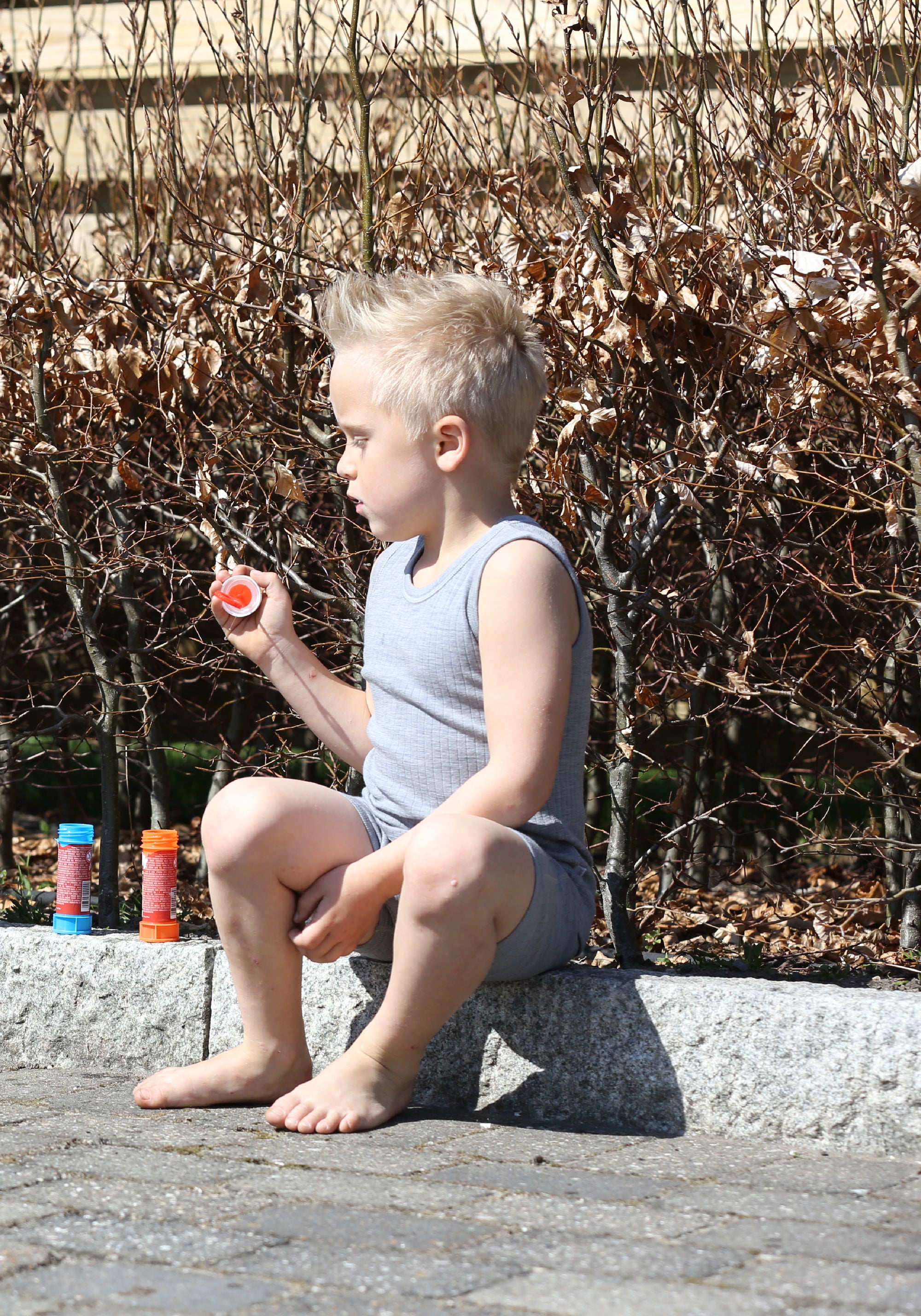 Maiou lână merinos - Basic Grey