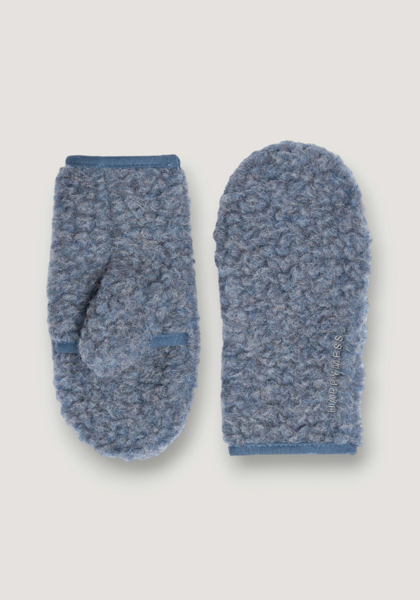 Mănuși cu clapetă fleece din lână merinos - Teddy Baltic