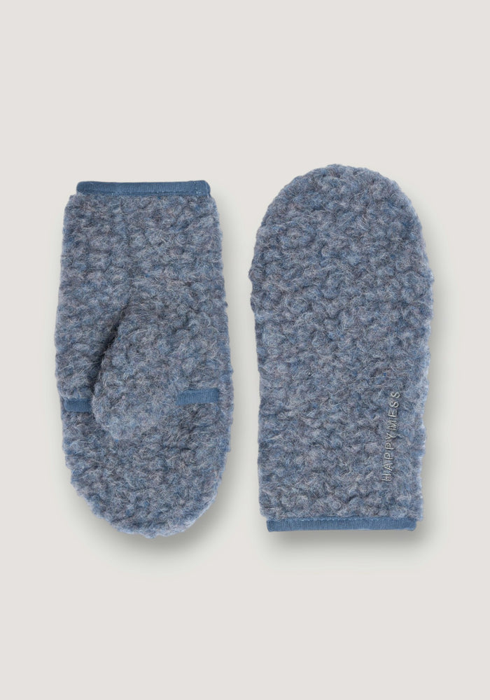 Mănuși cu clapetă fleece din lână merinos - Teddy Baltic