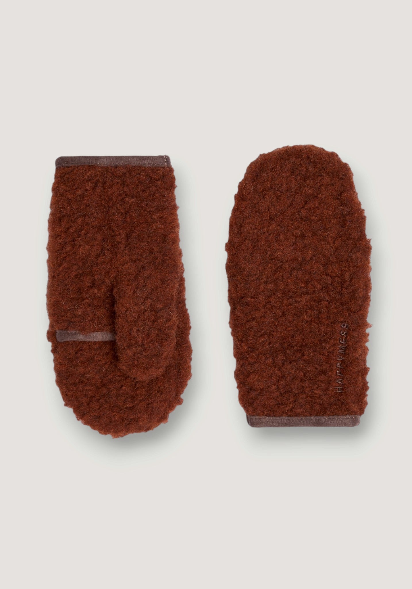 Mănuși cu clapetă fleece din lână merinos - Teddy Clay