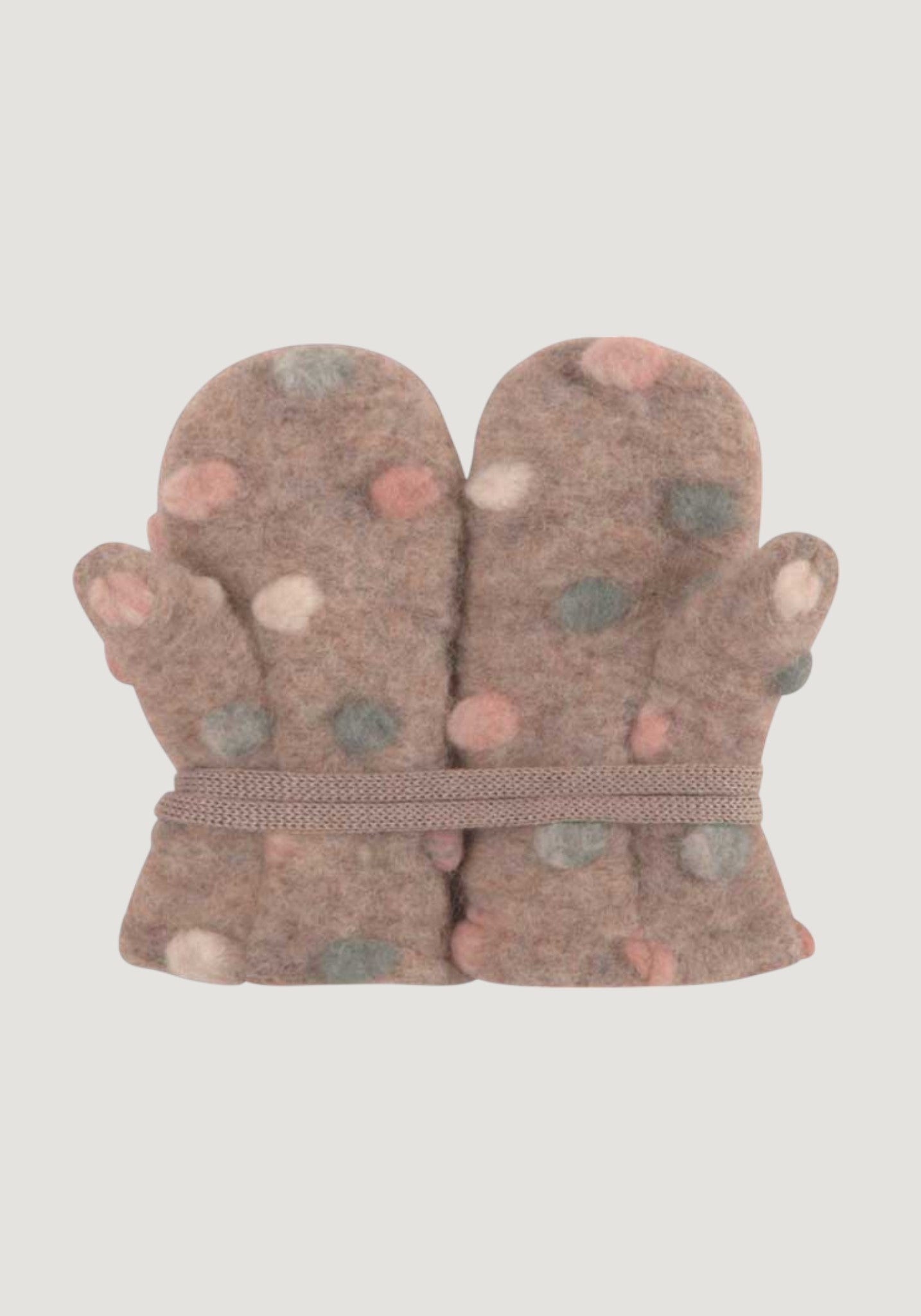 Mănuși din lână fiartă - Cashmere Dots