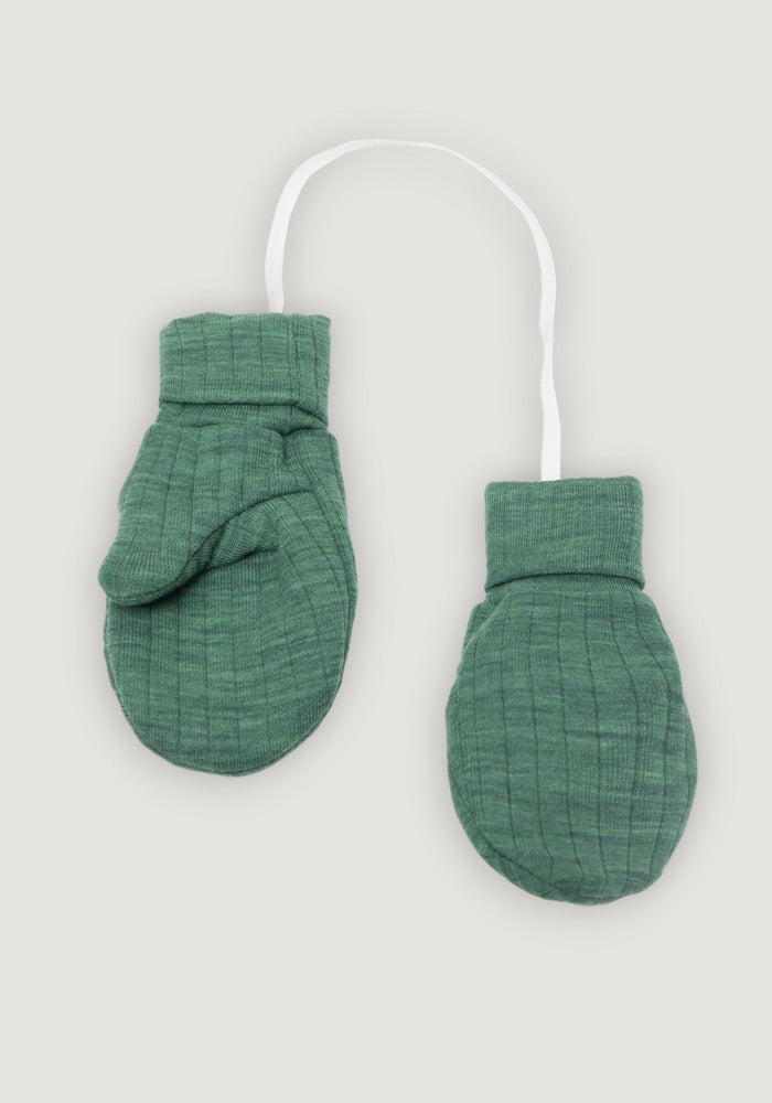 Mănuși dublate lână merinos - Basic Green Joha HipHip.ro