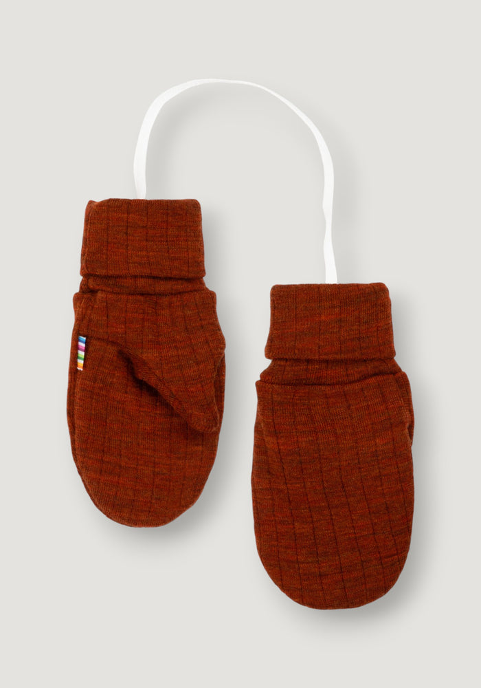 Mănuși dublate lână merinos - Basic Russet 70-80