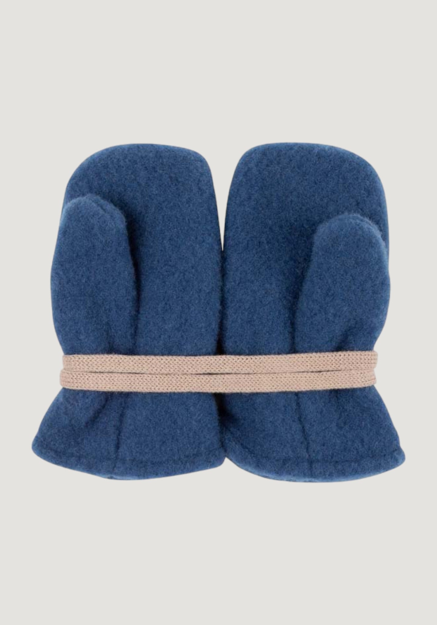 Mănuși fleece din lână merinos - Dark Denim Pure Pure HipHip.ro