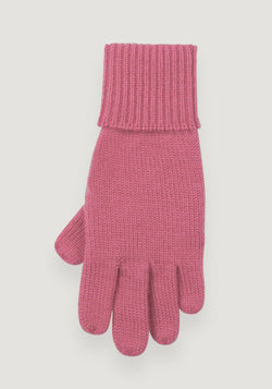 Mănuși lână merinos - Dusty Pink 3