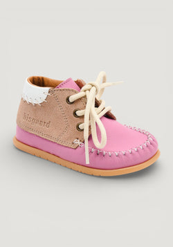 Mocasini Barefoot din piele - Sabine Light Rose