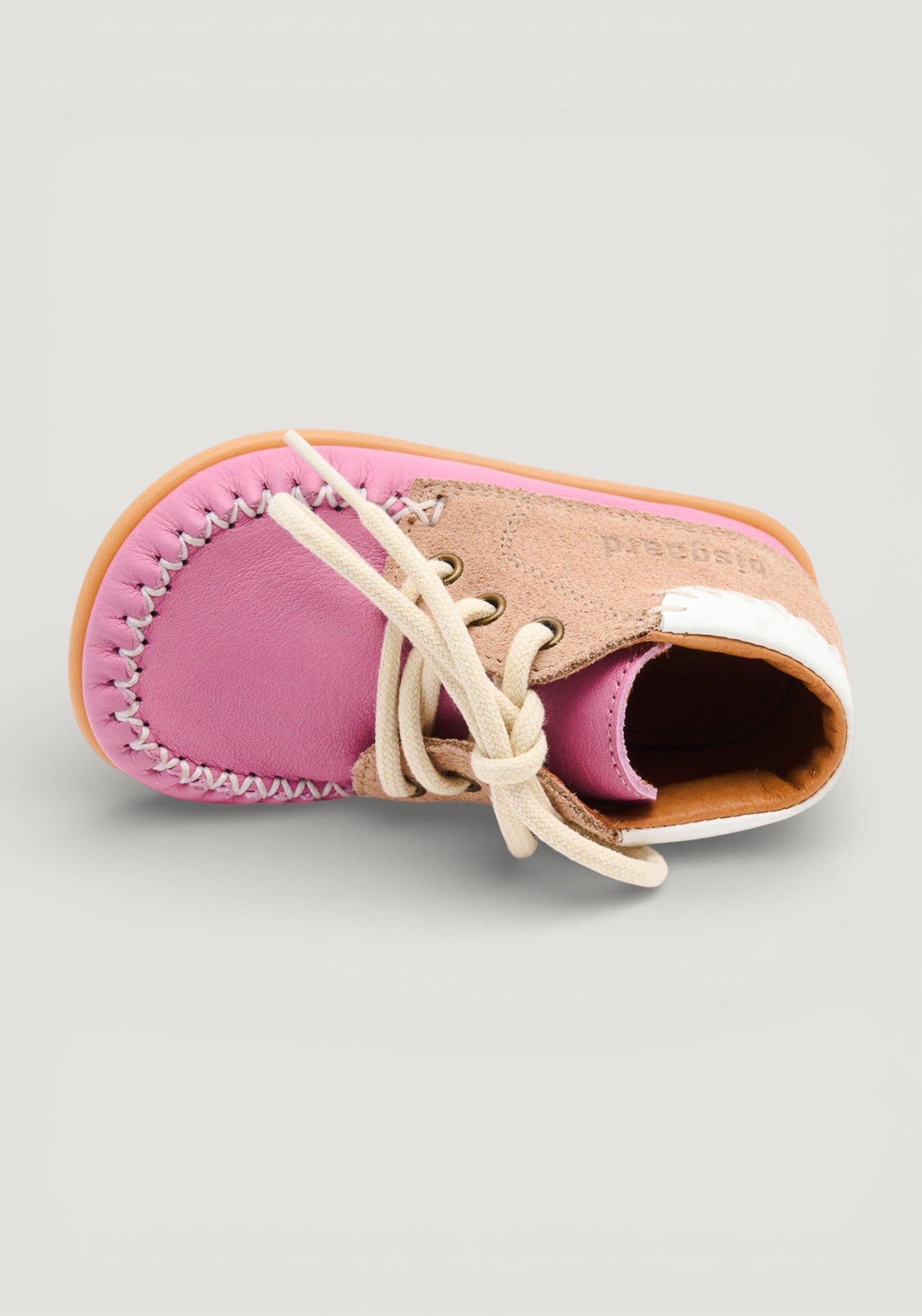 Mocasini Barefoot din piele - Sabine Light Rose