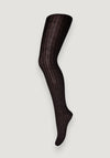Dres Rib din lână merinos - Black 90