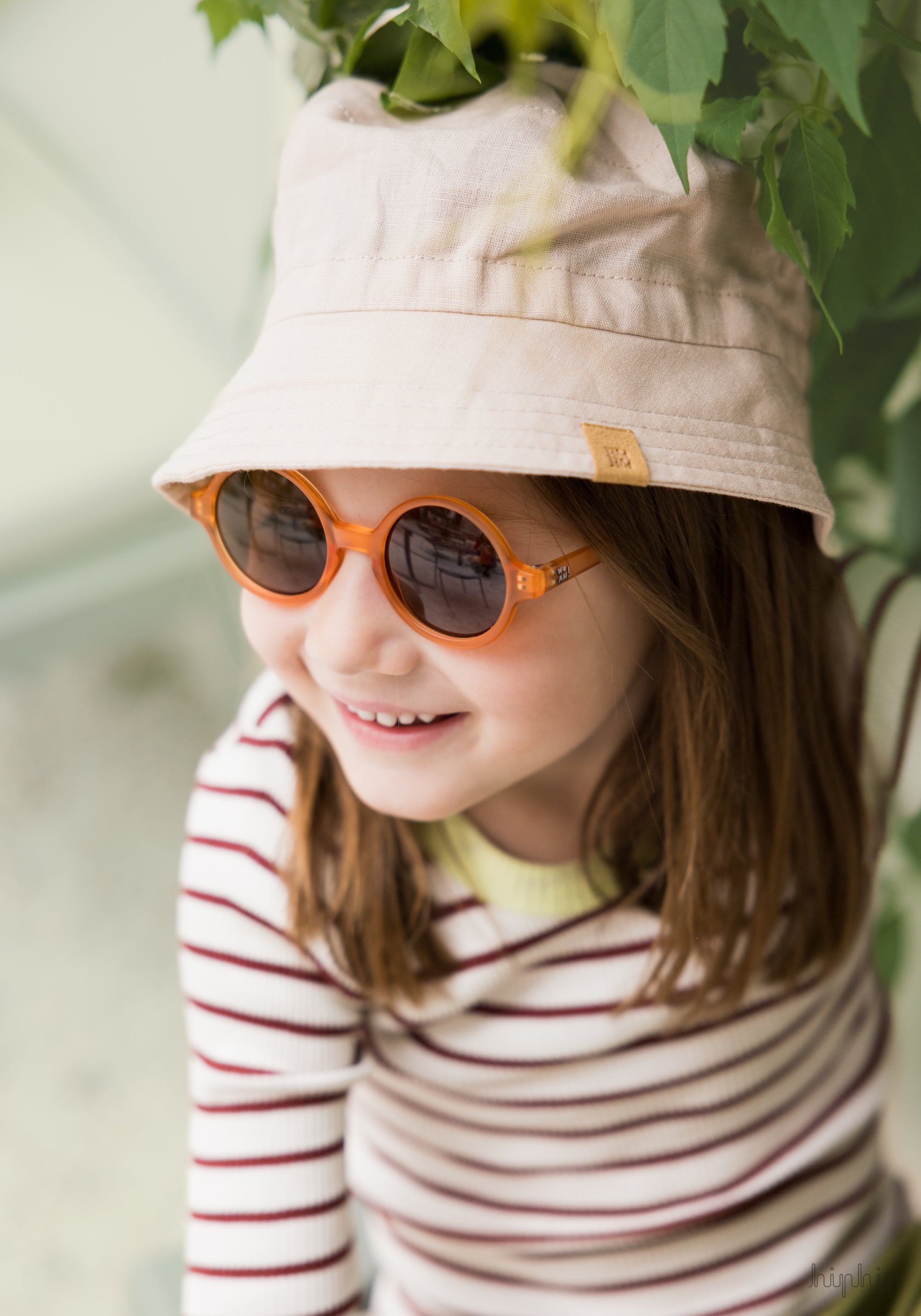 Bluză crop seamless din mătase - Bardot Hibiscus Stripes