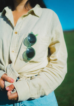 Ochelari de soare adulți - Woam Bottle Green