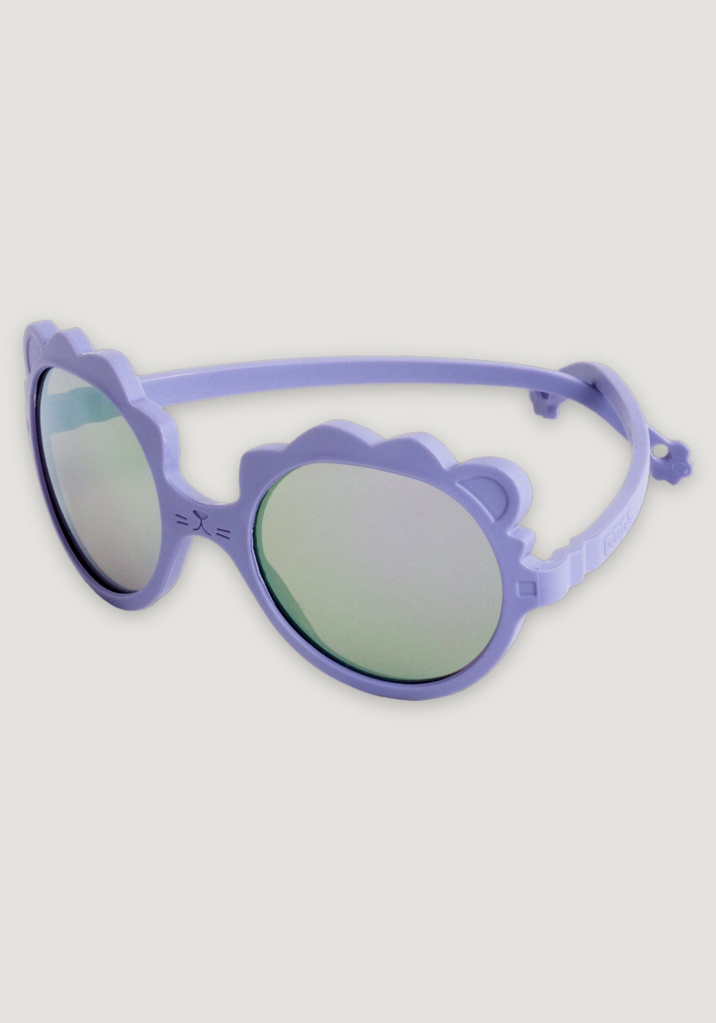 Ochelari de soare Mirror 0-4 ani - Lion Lilac Ki ET LA HipHip.ro