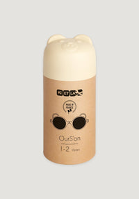 Ochelari de soare Mirror 0-4 ani - Ourson Cream Ki ET LA HipHip.ro