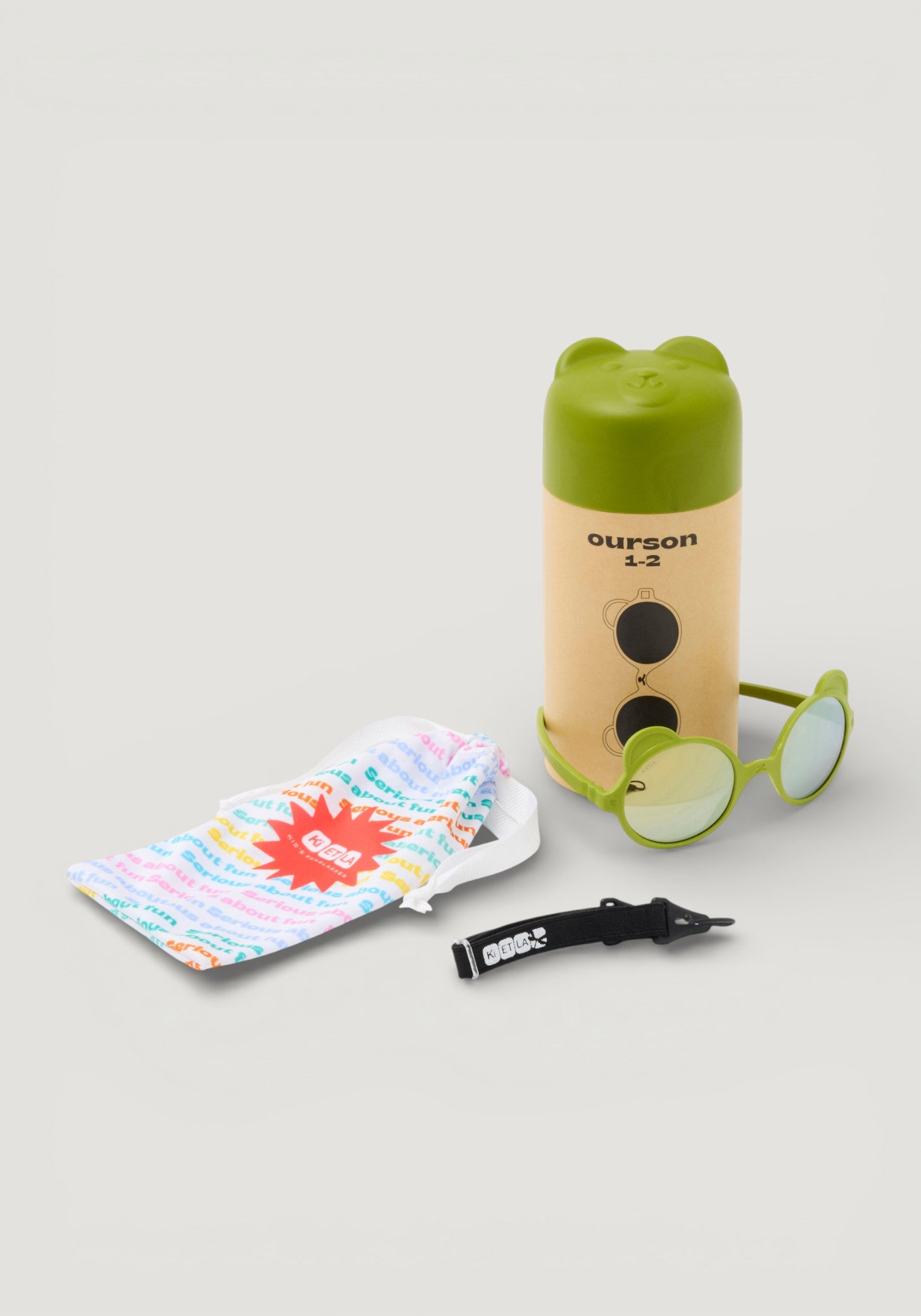 Ochelari de soare 0-4 ani - Ourson Olive