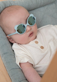 Ochelari de soare Mirror 0-4 ani - Ourson Sky Blue Ki ET LA HipHip.ro