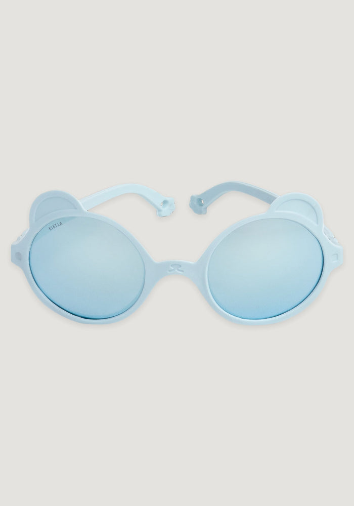 Ochelari de soare Mirror 0-4 ani - Ourson Sky Blue Ki ET LA HipHip.ro