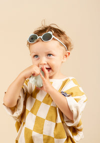 Ochelari de soare Mirror 0-4 ani - Ourson Sky Blue Ki ET LA HipHip.ro