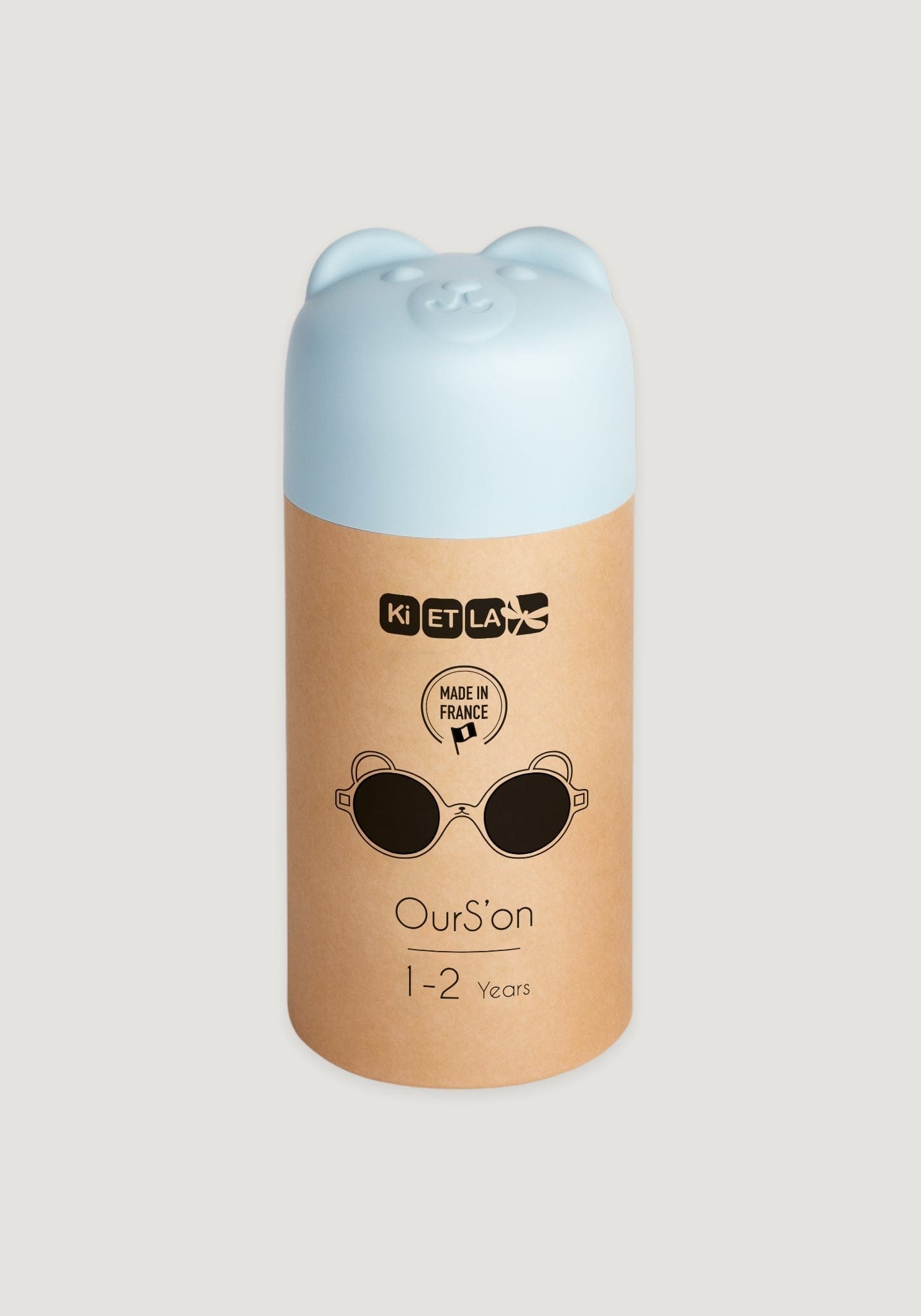 Ochelari de soare Mirror 0-4 ani - Ourson Sky Blue Ki ET LA HipHip.ro