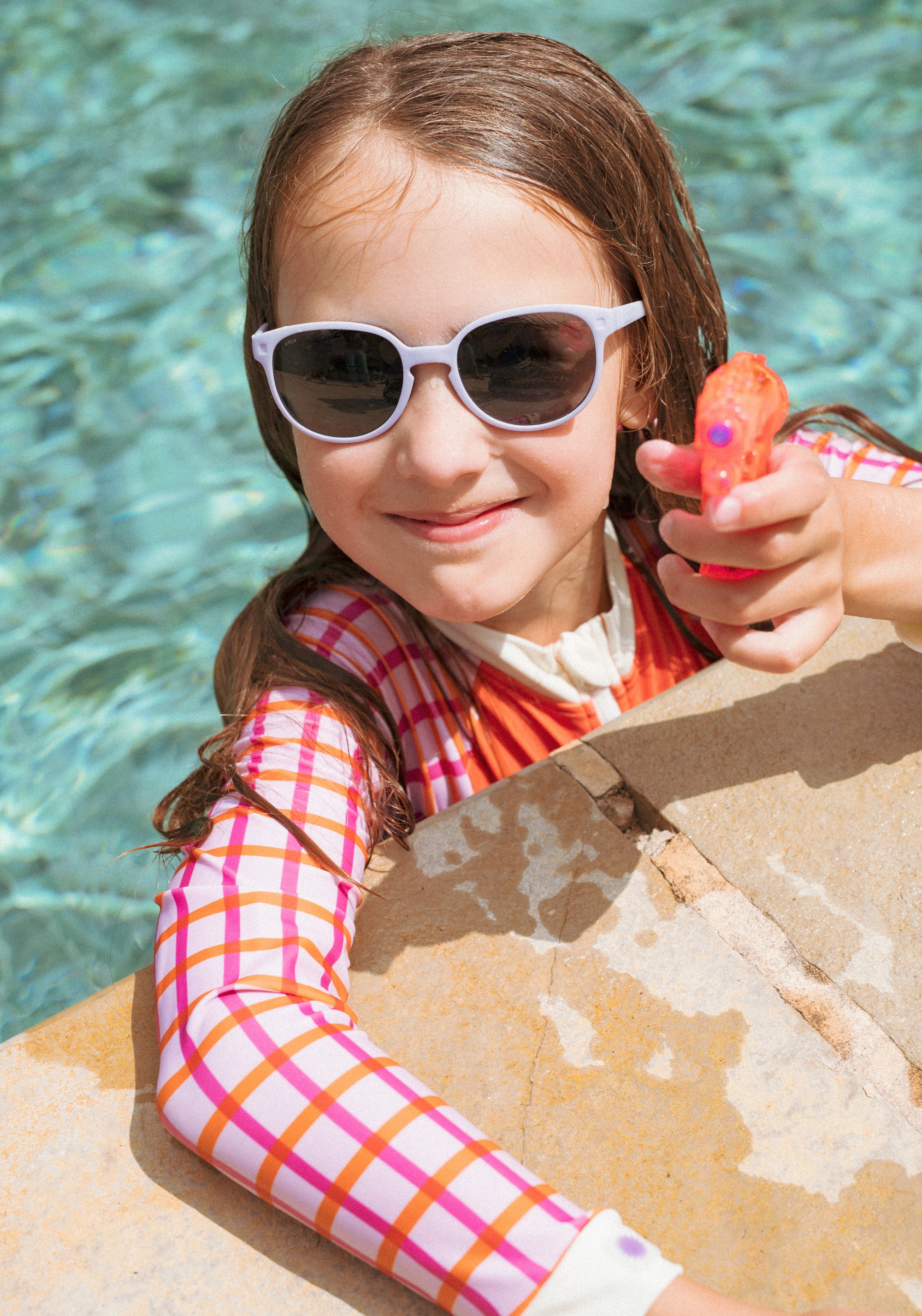 Ochelari de soare 1-4 ani - Wazz Lavender