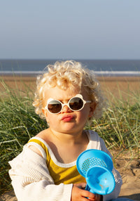 Ochelari de soare Mirror 0-4 ani - Ourson Cream Ki ET LA HipHip.ro