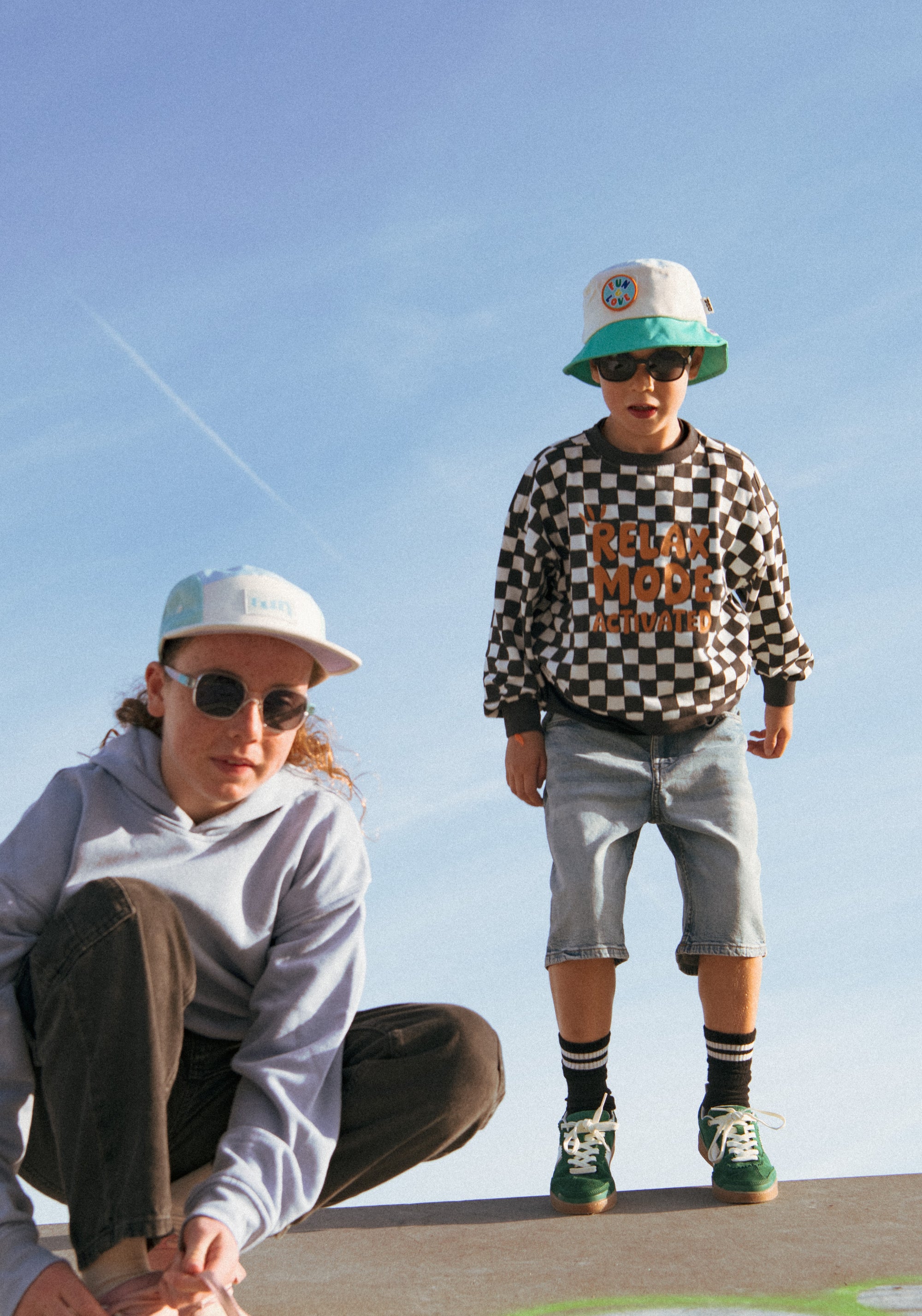 Ochelari de soare polarizați 4-12 ani - Eyzz Black