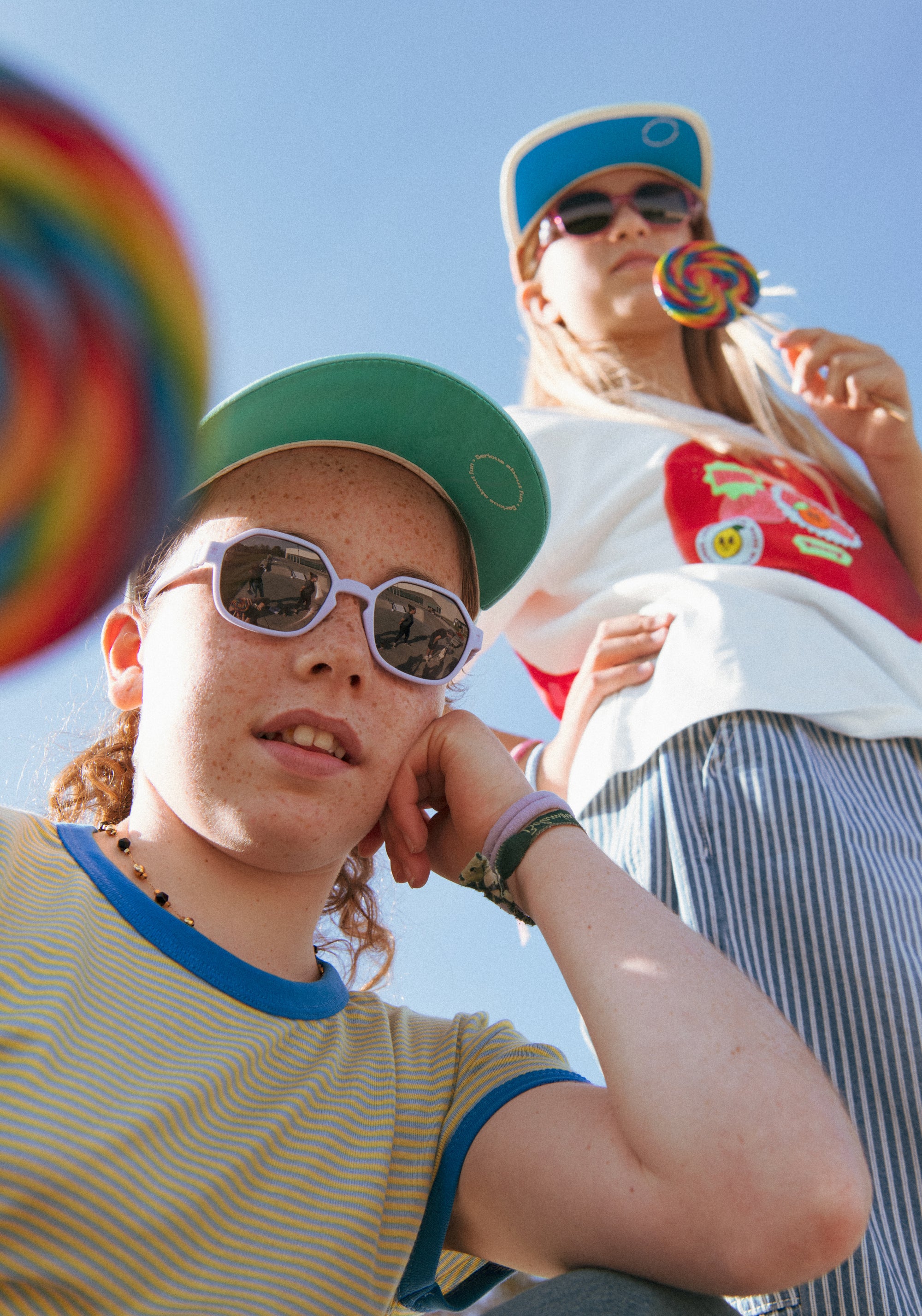 Ochelari de soare polarizați 4-12 ani - Eyzz Lavender