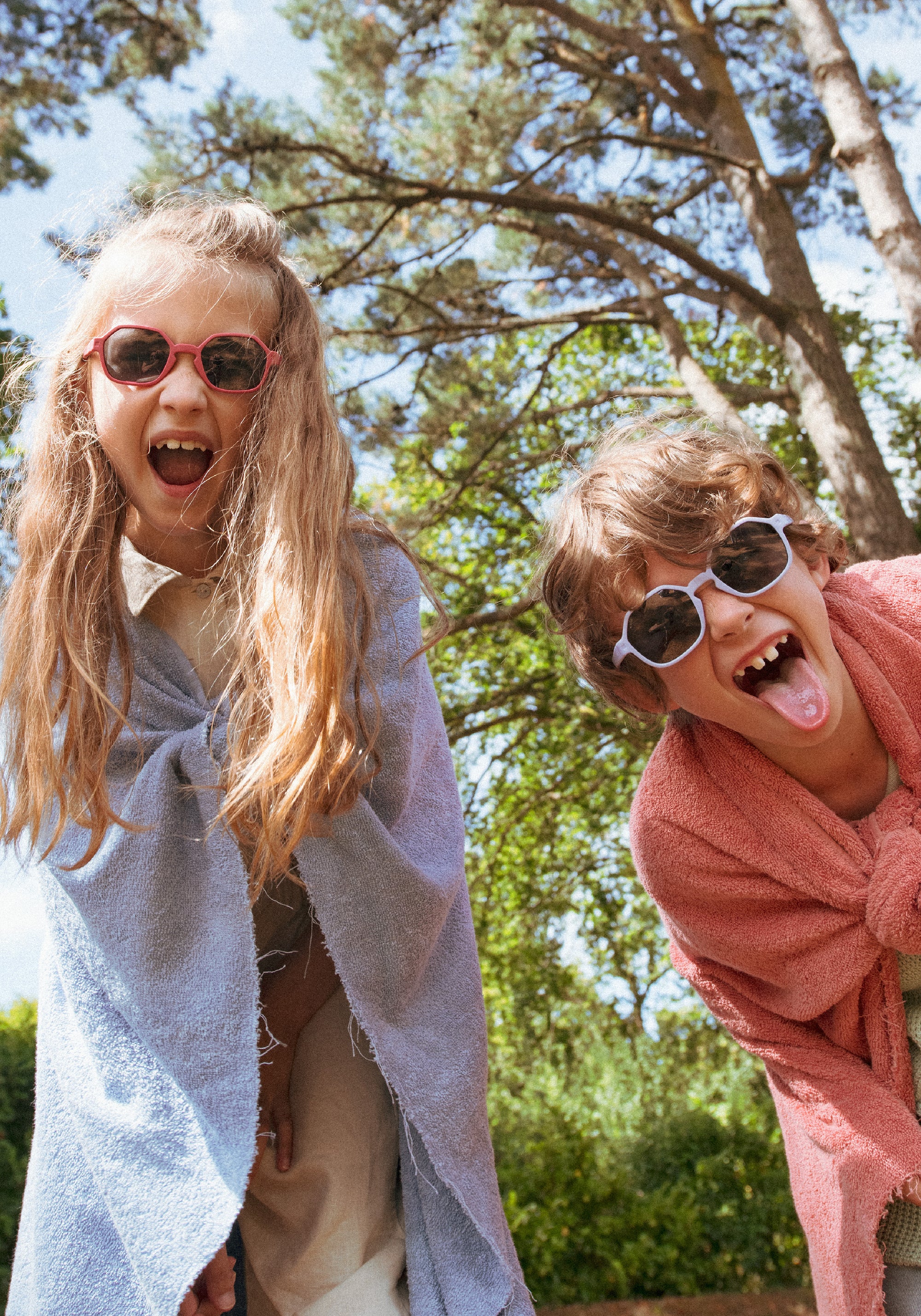 Ochelari de soare polarizați 4-12 ani - Eyzz Lavender