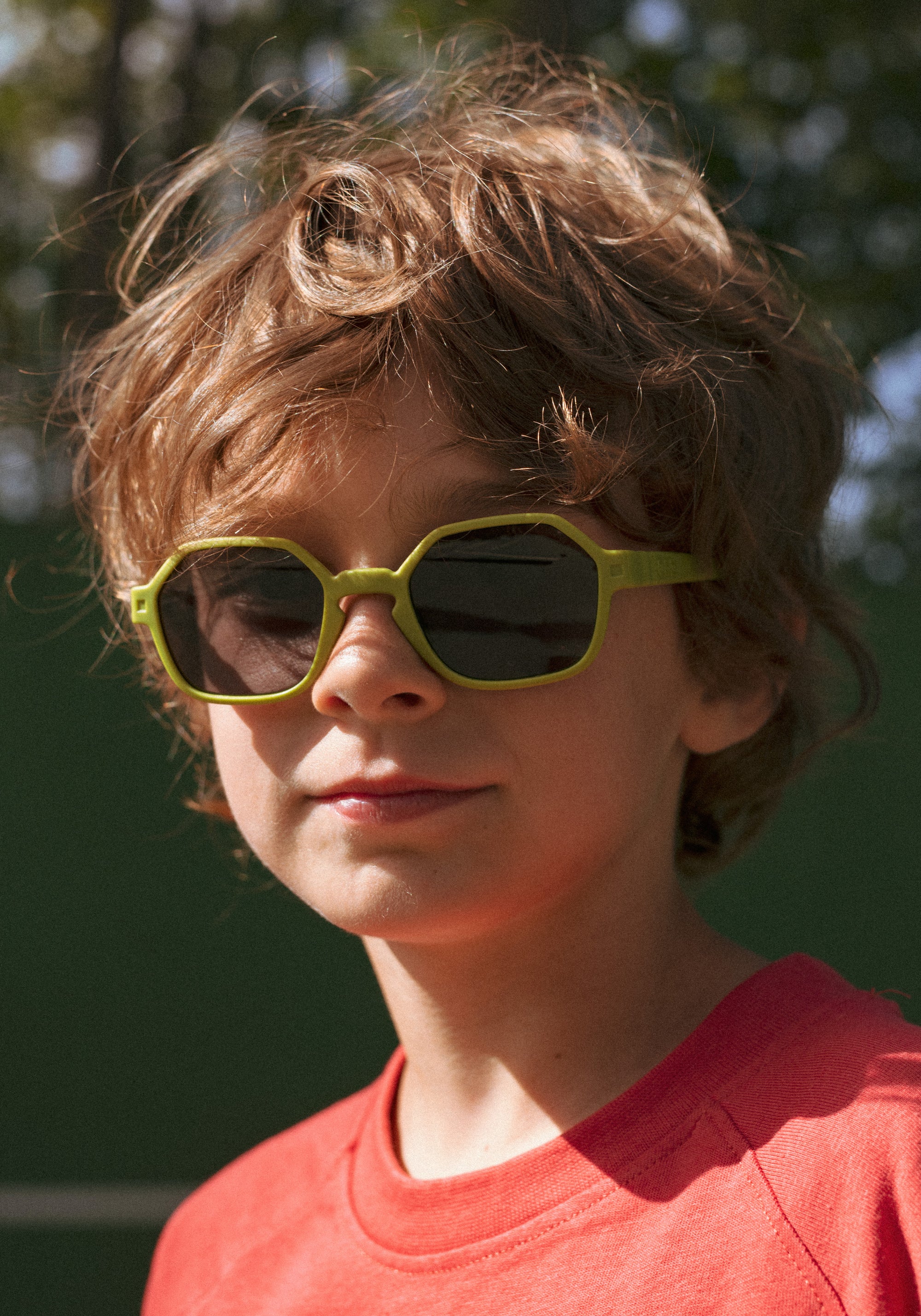 Ochelari de soare polarizați 4-12 ani - Eyzz Olive