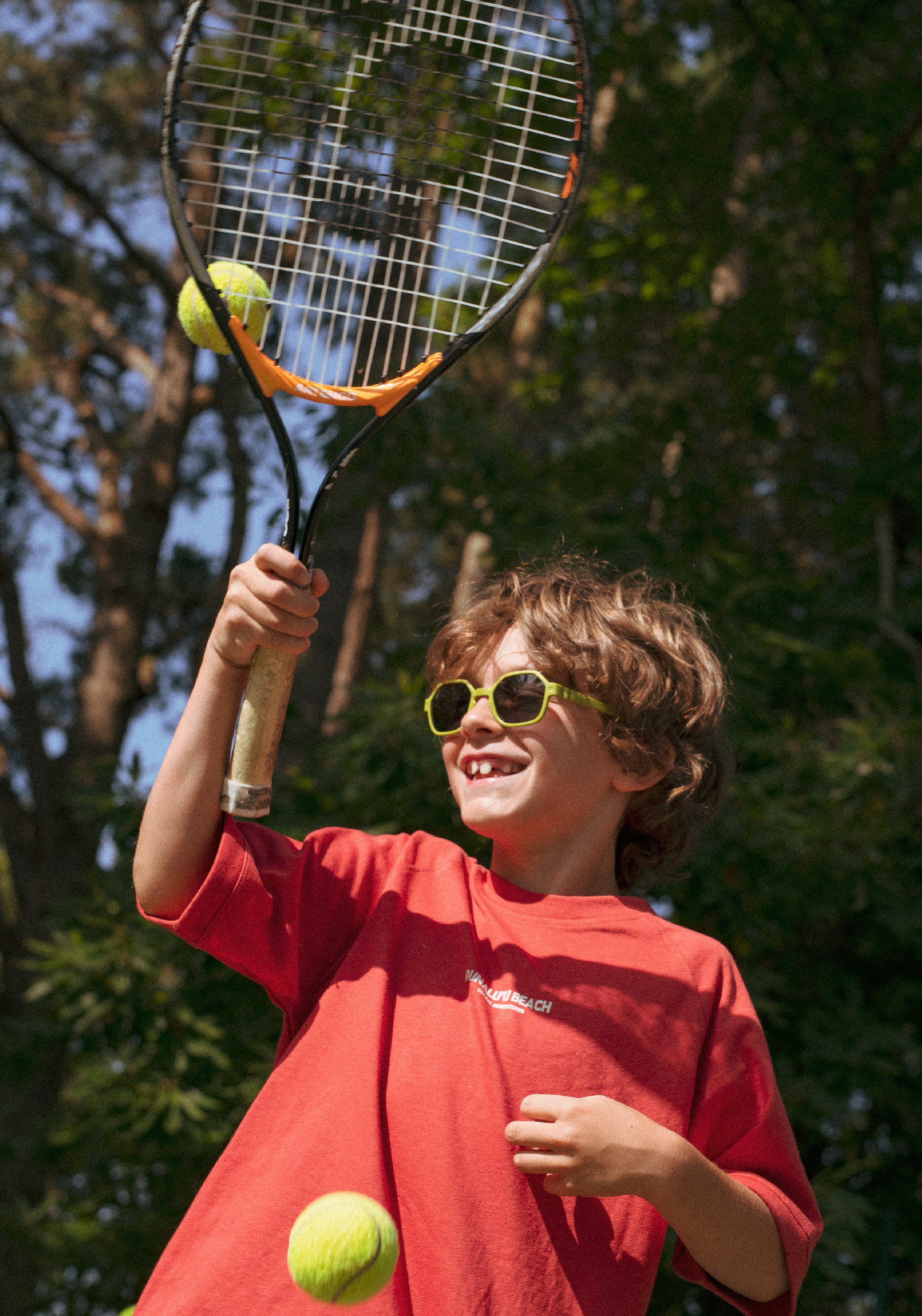 Ochelari de soare polarizați 4-12 ani - Eyzz Olive