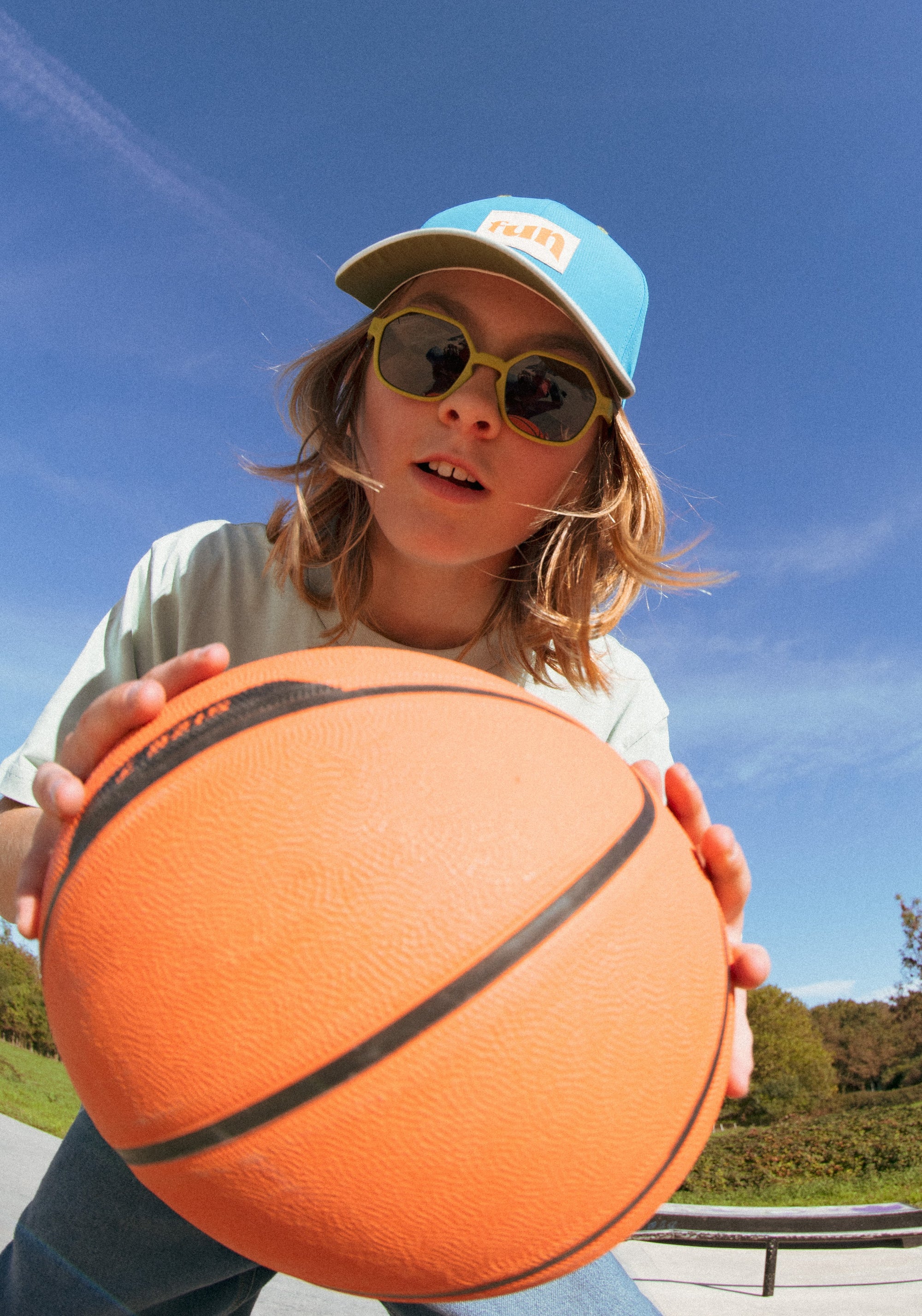 Ochelari de soare polarizați 4-12 ani - Eyzz Olive