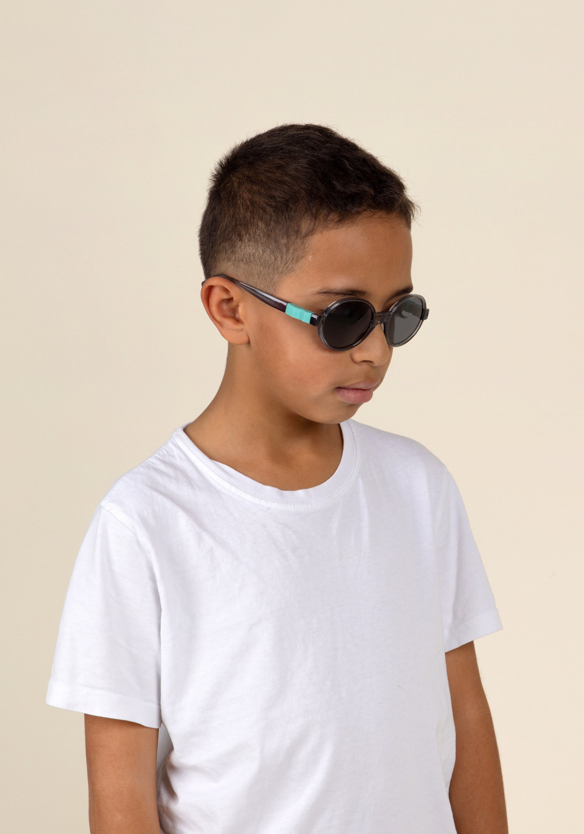 Ochelari de soare polarizați 4-12 ani - Pop Black Lagoon