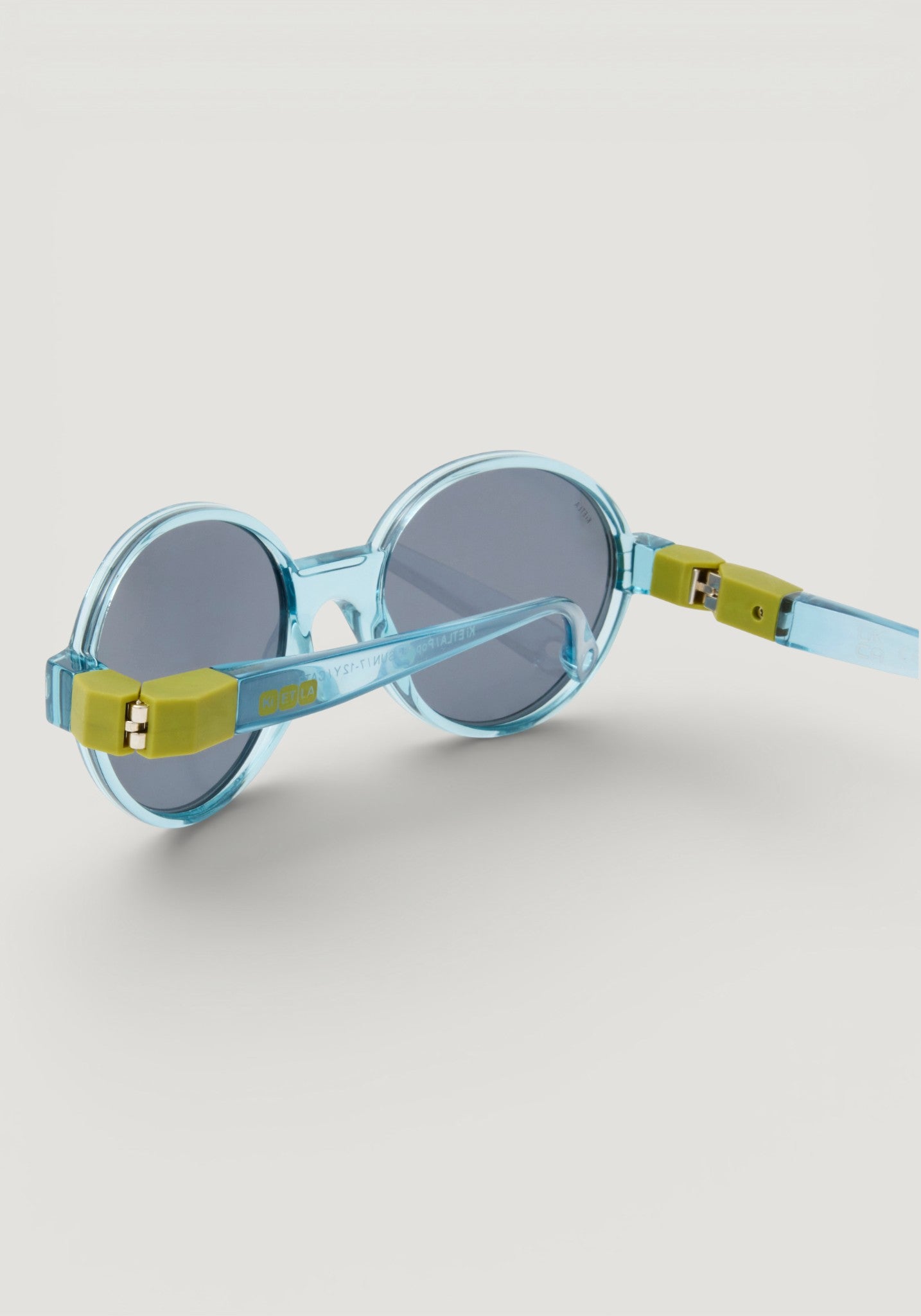 Ochelari de soare polarizați 4-12 ani - Pop Blue Olive