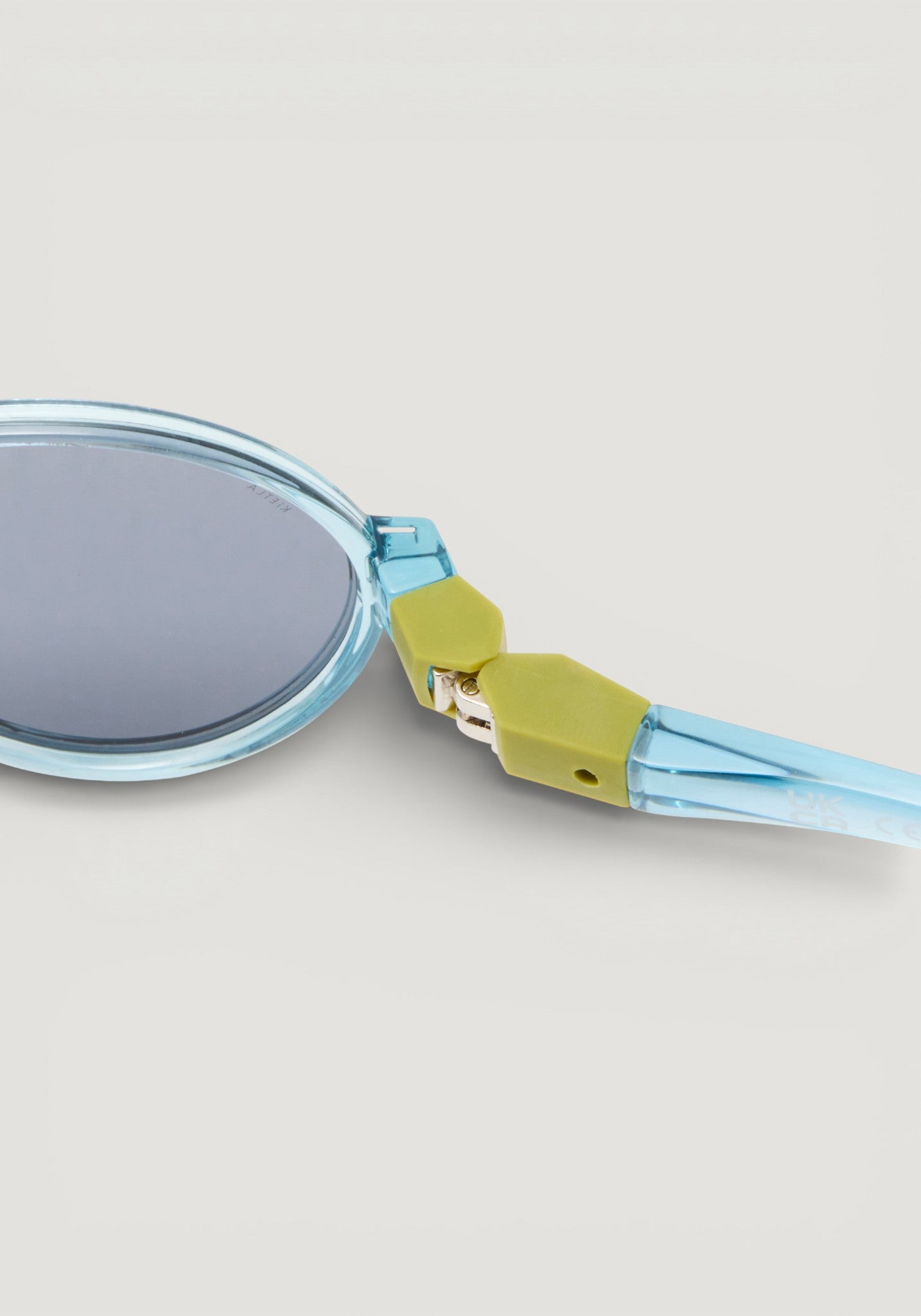 Ochelari de soare polarizați 4-12 ani - Pop Blue Olive