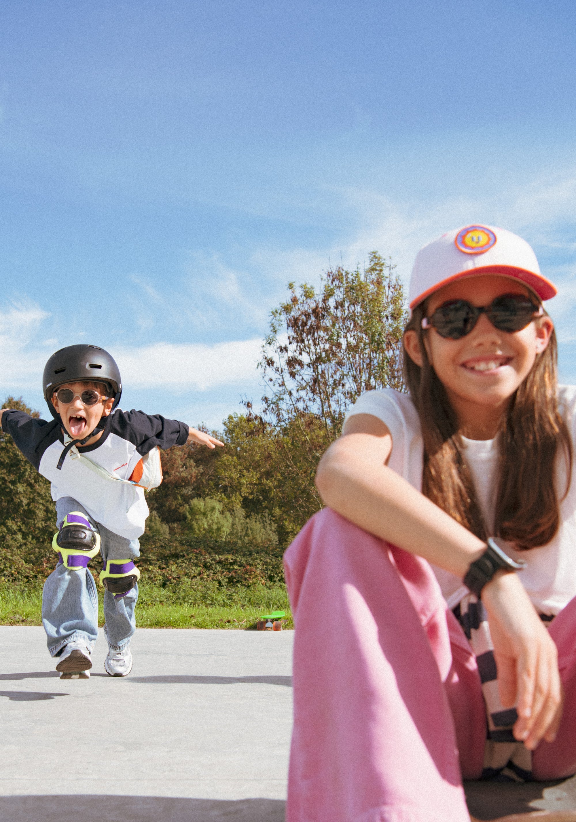 Ochelari de soare polarizați 4-12 ani - Pop Cristal Carrot