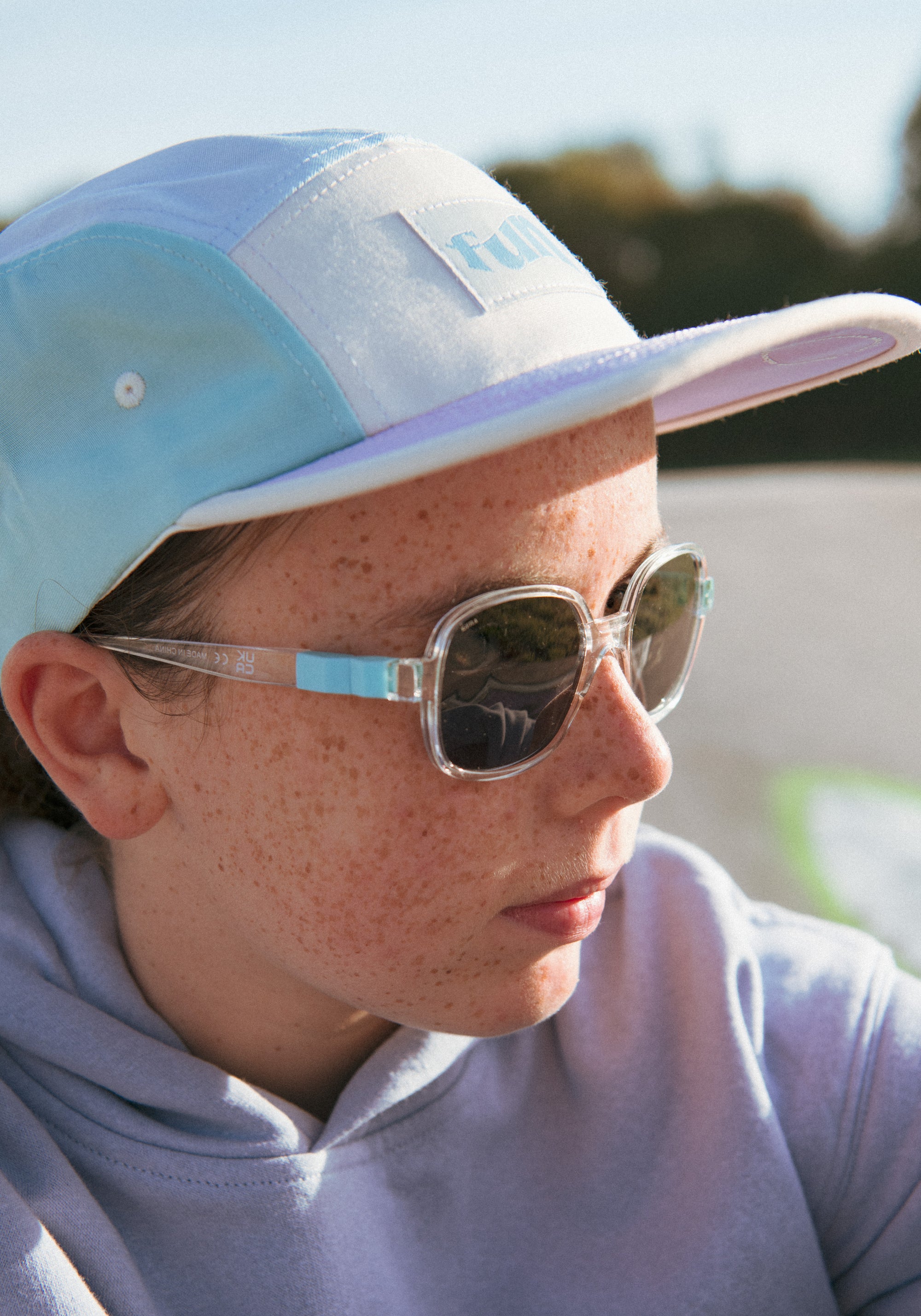 Ochelari de soare polarizați 4-12 ani - Urban Cristal Blue