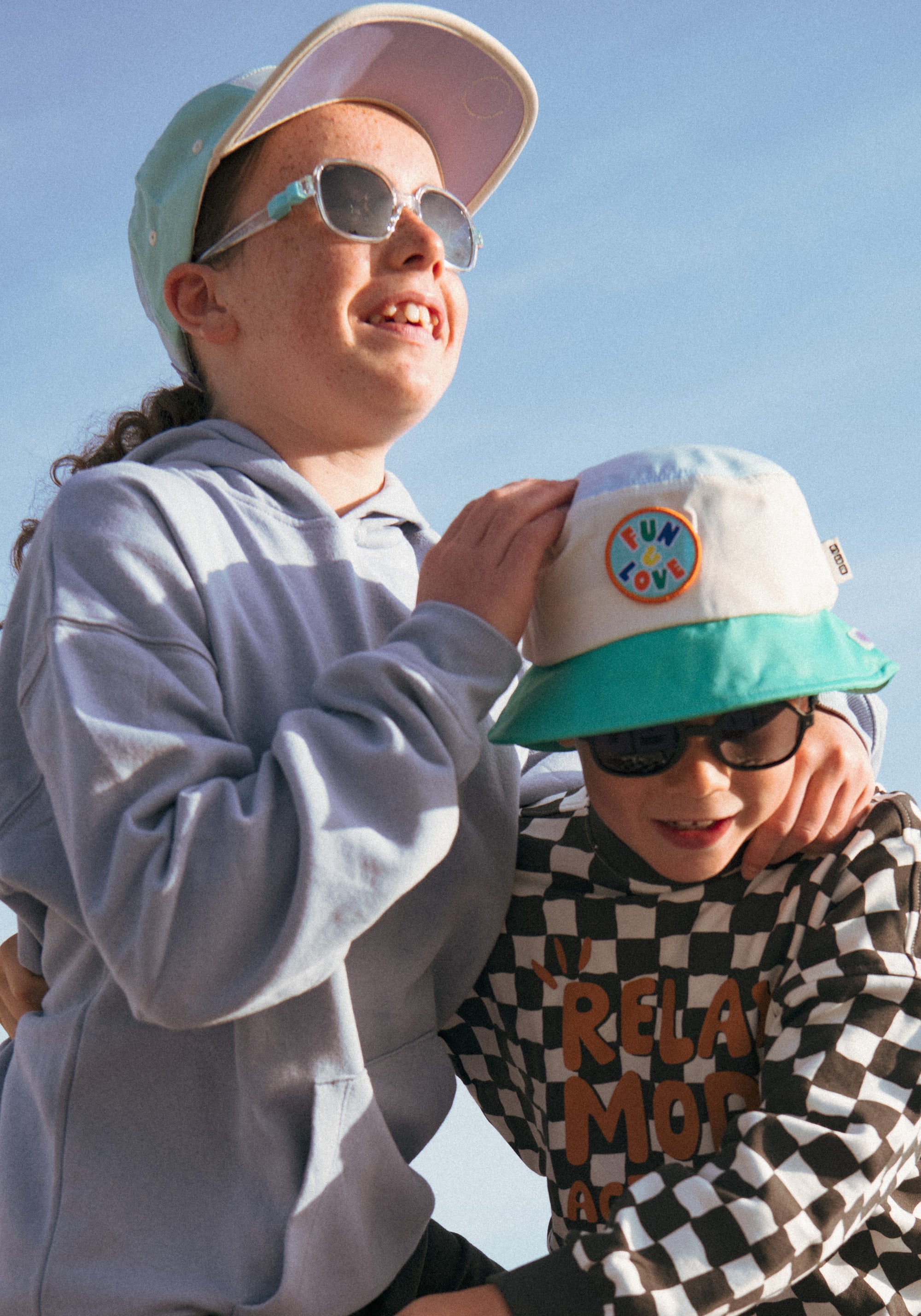 Ochelari de soare polarizați 4-12 ani - Urban Cristal Blue