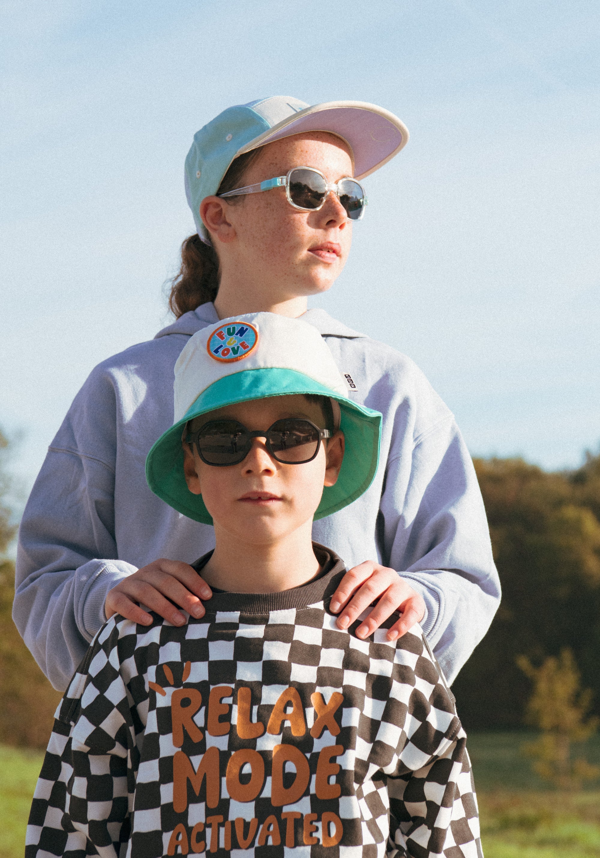 Ochelari de soare polarizați 4-12 ani - Urban Cristal Blue